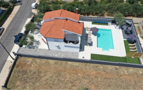 Nice Home In Biograd With Heated Swimming Pool